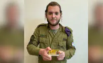 Courtesy Haredi soldier injured in Gaza enlists as career officer