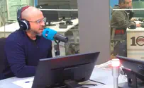 צילום: 103FM עמיחי אתאלי מתרגש ומברך 'שהחיינו' בשידור