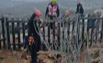 צילום: כבאות מחוז יו"ש צפו: חילוץ מורכב ביישוב אחיה
