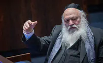 Chaim Goldberg/Flash90 Haredi MK denounces sanctions on draft dodgers