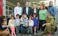 Herzog visits recovering Kiryat Shemona
