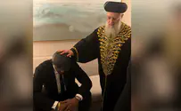 NBA star Amar'e Stoudemire blessed by Chief Rabbi