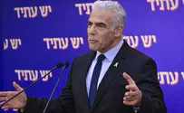 Avshalom Sassoni/Flash90 Lapid: 'Who did you call left-wing?'