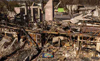 Anti-Zionist graffiti scrawled on synagogue destroyed wildfire