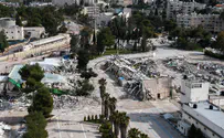 What remains of UNRWA's Jerusalem headquarters