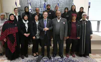 President Herzog meets victims of violence in Arab communities
