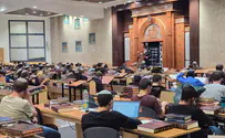 צילום: באדיבות המצלם מעמד סיום מרגש לספר 'אורות' בישיבת בית אל