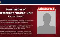 Commander of Hezbollah's 'Nasser' Unit eliminated