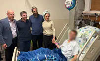 הביקור המרגש של סמוטריץ' בבית החולים