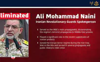 Israel confirms: IRGC spokesperson eliminated