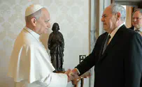 Yad Vashem chairman meets Pope Leo XIV at Vatican