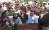 צילום: מתוך השידור Man who drowned trying to rescue his son laid to rest