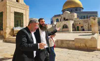 None Itamar Ben Gvir visits Temple Mount