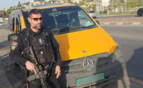 נהג פלסטיני נתפס מסיע נוסעים ללא רישיון