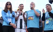 רום ברסלבסקי הזניק מקצה במרתון ירושלים