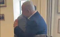 Wounded IDF hero Ari Spitz visits Netanyahu