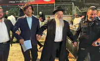 צילום: ללא קרדיט משפחות השבים הגיעו להודות בציון התנא