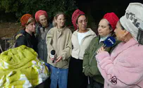 מרגש: אימהות פצועי המלחמה בהדלקה במירון