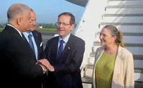 President Herzog arrives in Panama, begins visit at Panama Canal