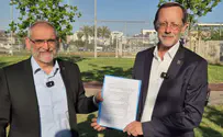 משה פייגלין ומיכאל בן ארי ירוצו יחד