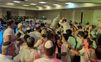 Torah scroll from recycled bottles