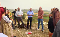 צילום: רועי חדי עשרות משפחות יקימו את הישוב "עמק דותן"