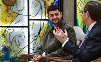 Kobi Gideon/GPO Herzog meets Noam Bettan after Eurovision success