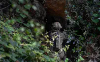 IDF Spokesperson Footage from the tunnel destroyed in Har Dov