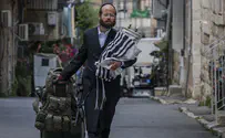 Chaim Goldberg/Flash90 Photo of haredi soldier moves Israel