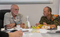 צילום: דובר צה"ל שי קלפר הגיע לצפון עם מסר ברור