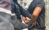 Armed Arab suspect arrested near Jerusalem's Old City