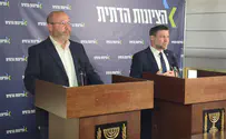 צילום: ערוץ 7 צביקה מור מצטרף למפלגת הציונות הדתית