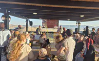 צילום: דביר עמר מצפה חדש נחנך לזכר הרב יוסי שוקר