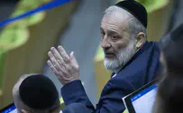 צילום: Chaim Goldberg/Flash90 מחאה חריגה באירוע התורני נגד דרעי