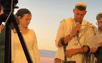 none October 7 survivor marries after losing leg in Be’eri attack