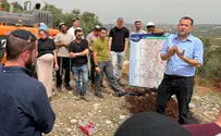 כך תראה מפת 18 היישובים בצפון השומרון
