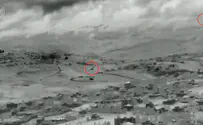 צילום: דובר צה"ל חיזבאללה שיגר רקטות שפגעו בכנסייה בלבנון