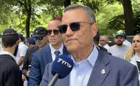 צילום: ערוץ 7 משה ליאון בצעדה: "אנחנו עם הנצח"