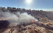 Two found dead in burnt car, police investigating