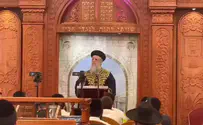 צילום: ללא הרב יוסף הגיע לבית מדרשו של הרב אליהו
