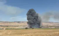 Large fires rage in Samaria and Jordan Valley