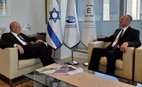צילום: דוברות עו"ד מיכאל ראבילו בחפיפה ראשונה