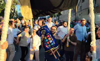 צילום: ללא ספר תורה חדש הוכנס לישיבת אור וישועה