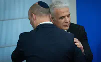 Yonatan Sindel/Flash 90 Tension at the leadership of Bennett’s campaign