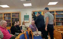 צילום: ערוץ 7 Provocation at the Arutz Sheva Conference in London