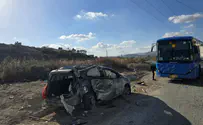 פלסטיני בן עשר נהרג בתאונה בשומרון
