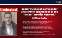 IDF Spokesperson Hezbollah commander behind attack on US troops eliminated