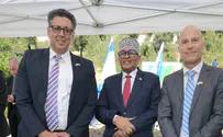 JNF Somaliland President plants symbolic tree at Grove of Nations