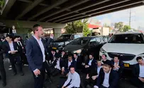 Yoeli Brim. Channel 13 Haredi protesters block Route 4