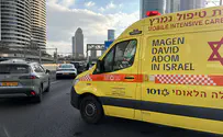צילום: דוברות מד"א רוכב אופנוע נהרג בתאונה סמוך למחלף השלום
